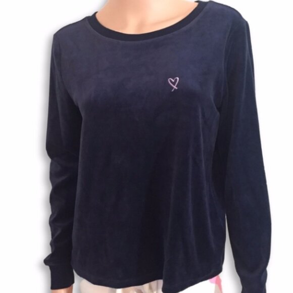 Victoria's Secret Tops - Victoria's Secret Peek-a-Boo Sweatshirt‎ - 6052 Size XS